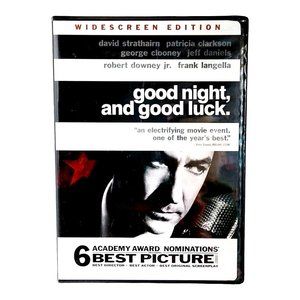 good night, and good luck DVD Movie Entertainment Nwt